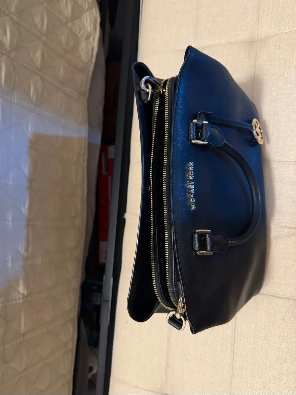Michael Kors  Leather Satchel